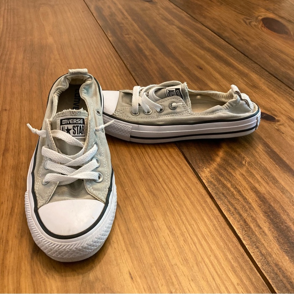 Converse Chuck Taylor All Star Low Light Gray Low Top Shoes